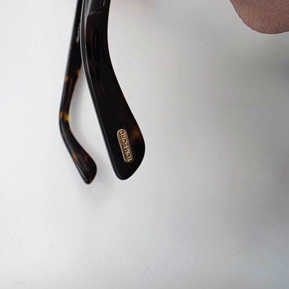 Tom Ford Bianca Brown Oversized Sunglasses with Case - Picture 3 of 13